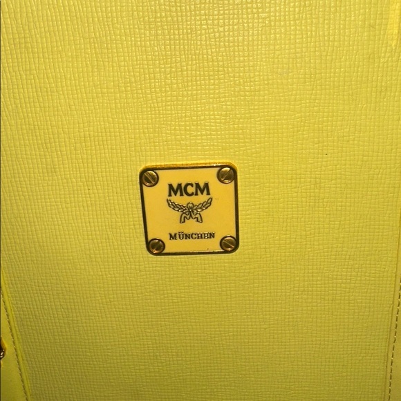 MCM Yellow Tote Bag - Picture 11 of 17